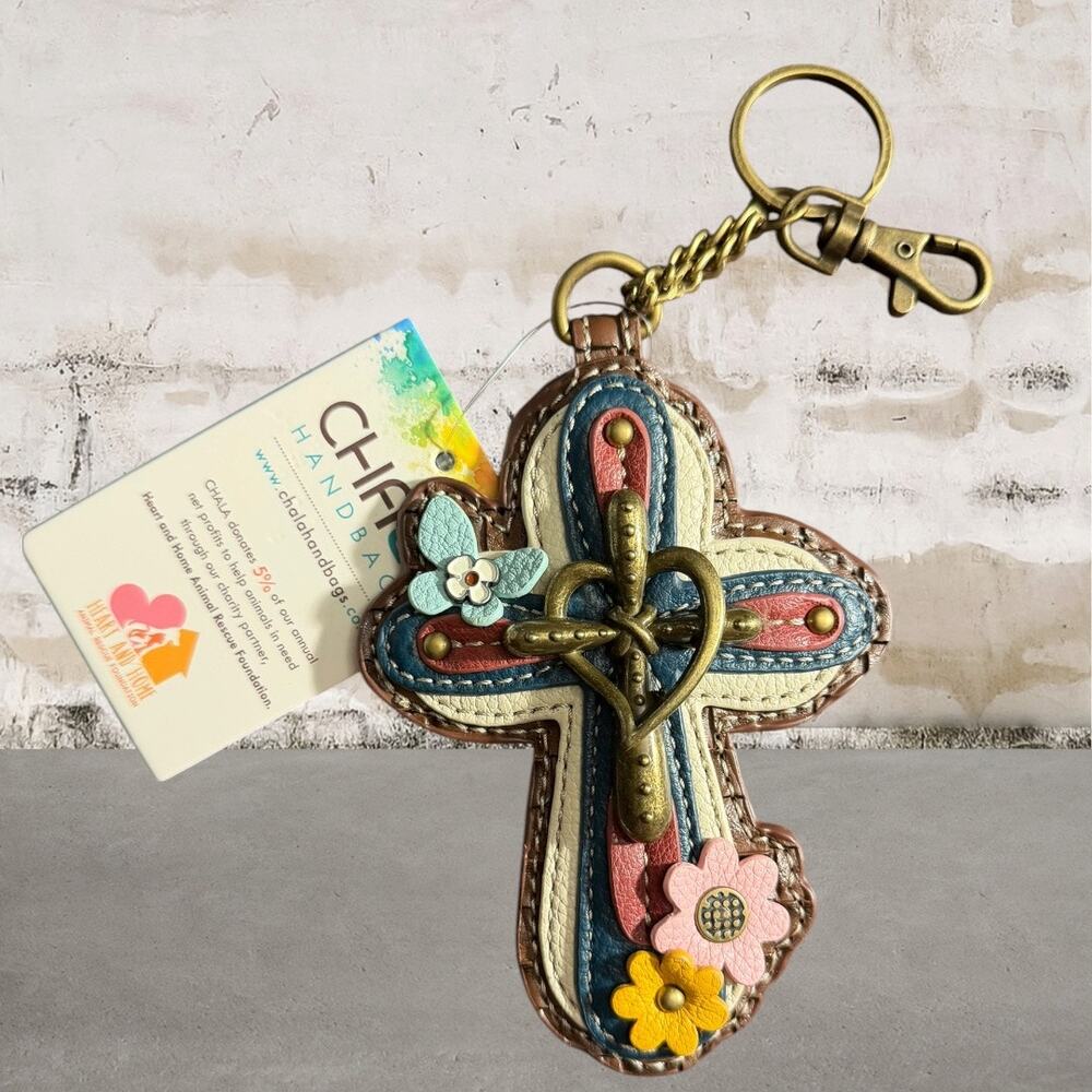 Chala Key Fob - Cross NWT